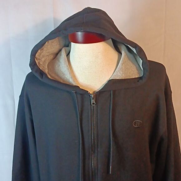 Champion Authentic Athletic Wear Men's Full Zip Hoodie Jacket - Picture 2 of 8